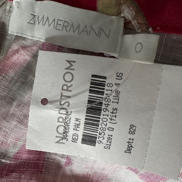 Zimmerman Lexi Floral Long Wrap Dress Size  0 (4 US) NWT - Picture 11 of 12